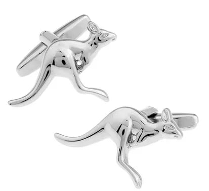 Men's Kangaroo Cufflinks Wholesale & Retail - Novelty Animal Gift