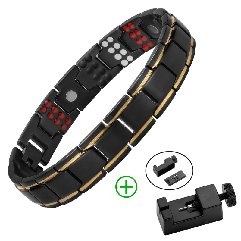 Men's Magnetic Therapy Weight Loss Bracelet Hematite Jewelry