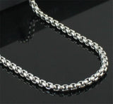 3mm 18-30in Supre Lord Men Stainless Steel Necklace Chain