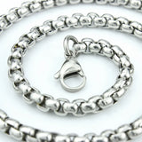 3mm 18-30in Supre Lord Men Stainless Steel Necklace Chain