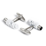 Funny Light Bulb Cufflink Wedding Gift Men Jewelry