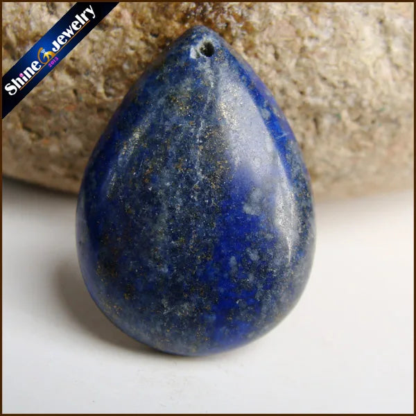 Men Lapis Lazuli Stone Pendant Necklace Boys DS902