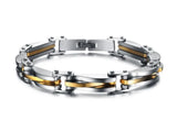 Men's Punk Rock Steel Bracelet