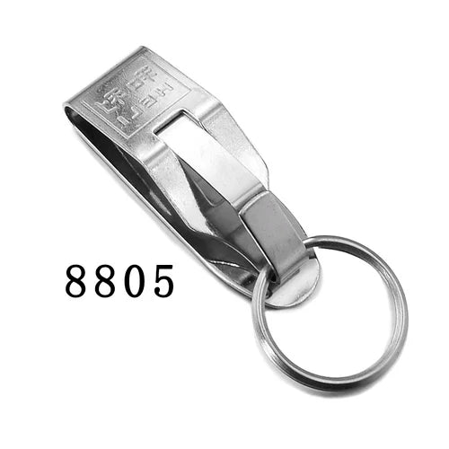 Vintage Man Belt Buckle Keychain