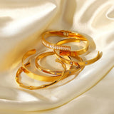 Men & Women Leather Bracelet Set with Natural Stone Hand Bracelets