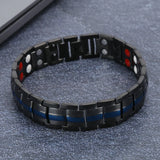 Men Magnetic Bracelet Fatigue Relief Reduce Pain Healthy Care Magnetic Bracelet