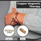Men Copper Magnetic Bracelet for Joint Pain Relief