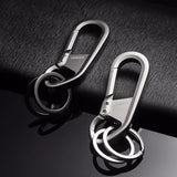 Metal Car Key Chain Holder with Two Rings