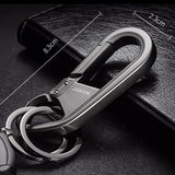 Metal Car Key Chain Holder with Two Rings