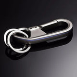 Metal Car Key Chain Holder with Two Rings