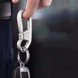 Metal Car Key Chain Holder with Two Rings