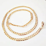 Men Necklace 585 Rose Jewelry Copper Long Women Men Necklace