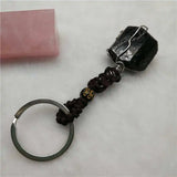 Classic Tourmaline Stone keychain Men Jewellery