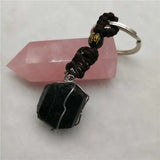 Classic Tourmaline Stone keychain Men Jewellery