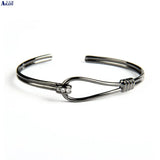 Micro Pave Open Cuff Bangle Bracelet - Top Women's Jewelry