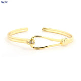 Micro Pave Open Cuff Bangle Bracelet - Top Women's Jewelry