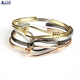 Micro Pave Open Cuff Bangle Bracelet - Top Women's Jewelry