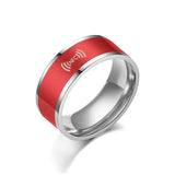 NFC Smart Ring Stainless Steel Phone Jewelry for Women