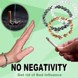 Anti-Smoking Natural Stone Magnetic Bracelet