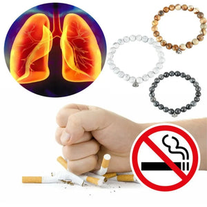Anti-Smoking Natural Stone Magnetic Bracelet