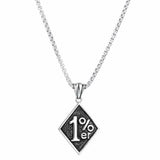 1%ER Motorcycle Club Biker Pendant Men's Jewelry