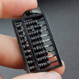 Men's Stainless Steel Abacus Charm Pendant