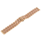 22mm Stainless Steel Watch Band with Butterfly Clasp