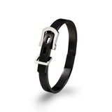 Men Titanium Bangles Bracelets 8MM Width Stainless Steel Bangle Gift