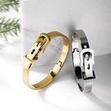 Men Titanium Bangles Bracelets 8MM Width Stainless Steel Bangle Gift