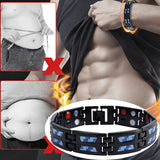 Men Titanium Magnetic Bracelet Carbon Fiber Therapy Bracelet