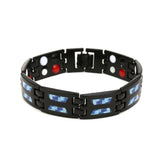 Men Titanium Magnetic Bracelet Carbon Fiber Therapy Bracelet