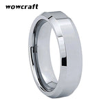 Tungsten Carbide Ring Wedding Band Polished Gift