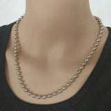 Bead Choker Gothic Necklace Punk Rock Statement Collar Jewelry