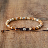 Men Women Bracelet Jasper Friendship Bracelets Punk Jewelry