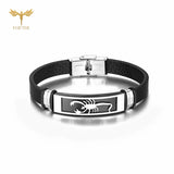 Leather Bracelets Punk Reptile Scorpion Charm Wrap Bangle