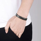 Stainless Steel Magnetic Therapy Bracelets for Arthritis