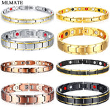 Stainless Steel Magnetic Therapy Bracelets for Arthritis