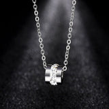 Men Women Star of David Pendant Necklace Stainless Steel Chain Jewelry