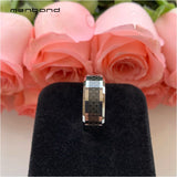Tungsten Ring with Carbon Fiber Inlay Band 8MM Comfort Fit