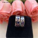 Tungsten Carbide Wedding Band with Gear Wheel & Carbon Fiber Inlay