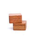 Wood Jewelry Cuff Links Box Groom Case Wedding Party Cufflinks Bowtie Gift