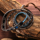 Bohemian 4mm Bead Wrap Bracelet