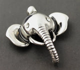 Men's Elephant Pendant Biker Charm Stainless Steel
