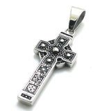 Men's Stainless Steel Punk Cross Pendant