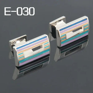 Men's High Enamel Cufflinks 2013Cuff Links E-030