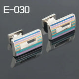 Men's High Enamel Cufflinks 2013Cuff Links E-030