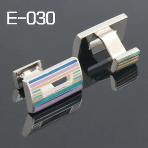 Men's High Enamel Cufflinks 2013Cuff Links E-030
