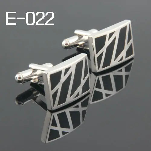 Men's High Enamel Cufflinks 2013Cuff Links E-022
