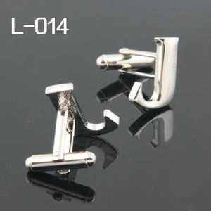 Men's High Cufflinks For Men 2014 Letter J Wholesale