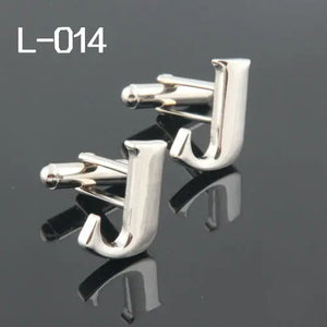 Men's High Cufflinks For Men 2014 Letter J Wholesale